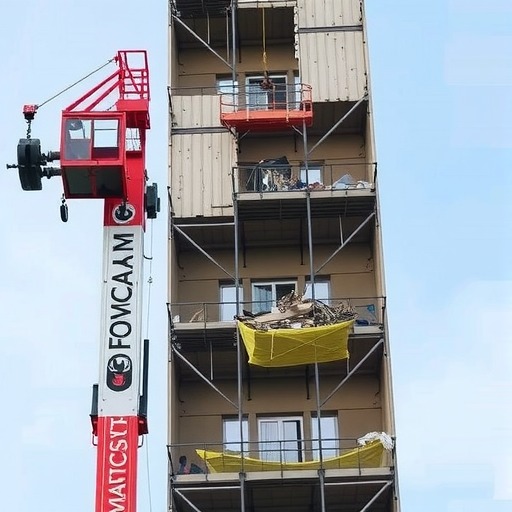 高层建筑拆除:垂直运输方案选择优化与安全控制(图2) 高层建筑拆除:垂直运输方案选择优化与安全控制(图2)