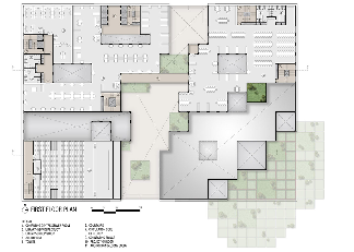 463个阶梯平台，铺满印度Prestige大学新建筑屋面(图28)