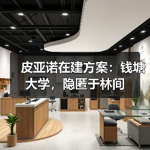 钱塘大学新校园设计：隐匿于林间构建可持续科研空间