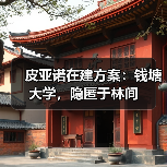 钱塘大学未来可持续校园设计，隐匿林间