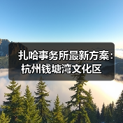 扎哈事务所最新方案：杭州钱塘湾文化区（图3）