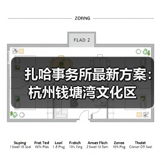 扎哈事务所最新方案：杭州钱塘湾文化区（图4）