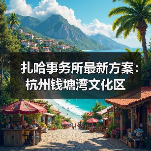 扎哈事务所最新方案:杭州钱塘湾文化区(图3) 扎哈事务所最新方案:杭州钱塘湾文化区(图3)