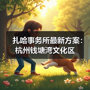 扎哈事务所钱塘湾文化区设计：图书馆与滨水景观新典范