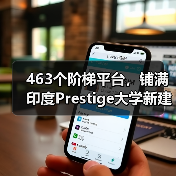 463个阶梯平台,铺满印度Prestige大学新建筑屋面(图4) 463个阶梯平台,铺满印度Prestige大学新建筑屋面(图4)