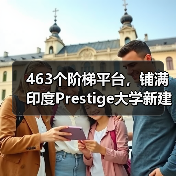 463个阶梯平台，铺满印度Prestige大学新建筑屋面（图1）