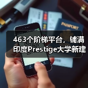 463个阶梯平台，铺满印度Prestige大学新建筑屋面（图1）
