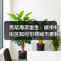 悉尼海滨重生：碳中和街区如何引领城市更新？（图1）