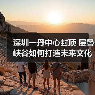 深圳一丹中心封顶 层叠峡谷如何打造未来文化地标（图3）