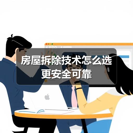 房屋拆除技术怎么选更安全可靠