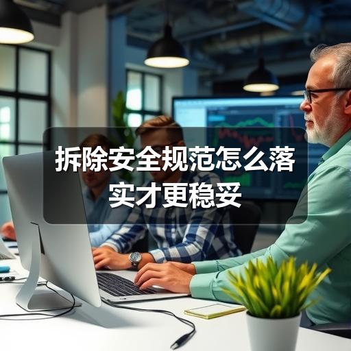 拆除安全规范怎么落实才更稳妥