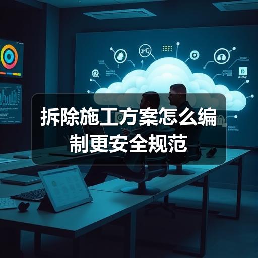 拆除施工方案怎么编制更安全规范