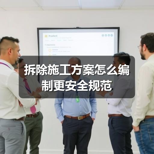 拆除施工方案怎么编制更安全规范