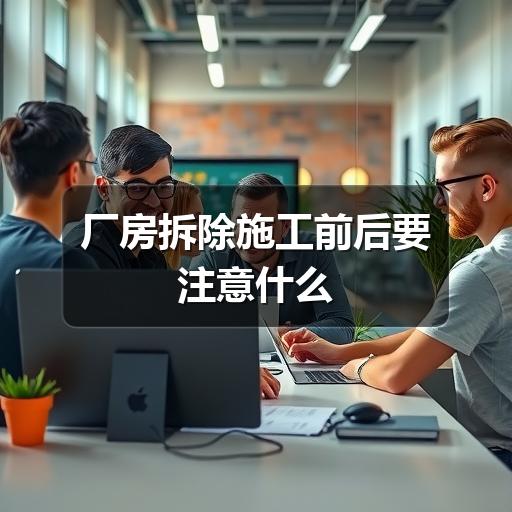 厂房拆除施工前后要注意什么