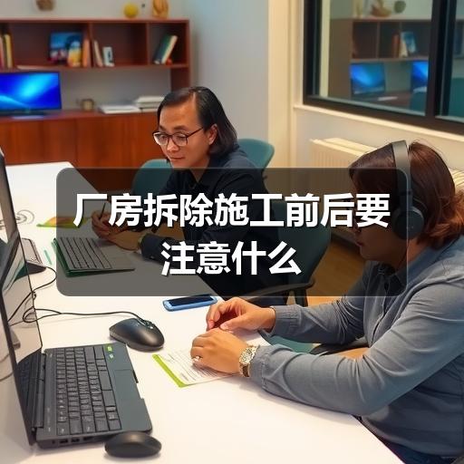厂房拆除施工前后要注意什么