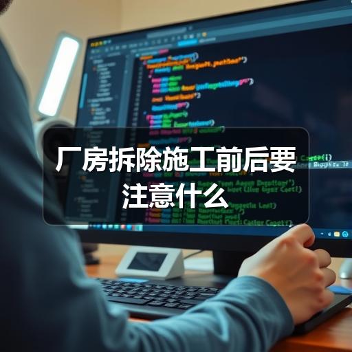 厂房拆除施工前后要注意什么