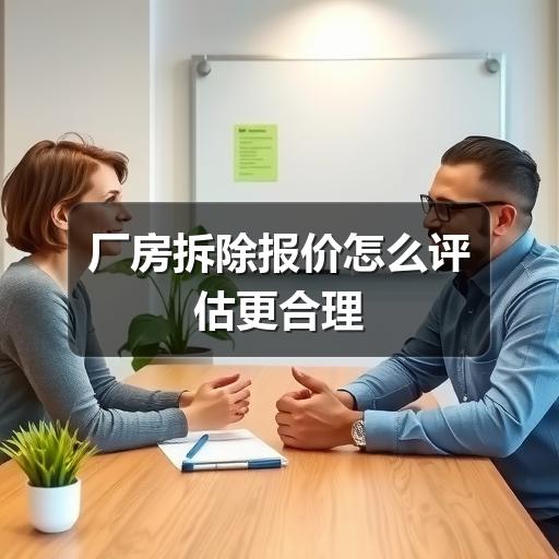 厂房拆除报价怎么评估更合理