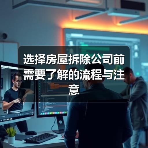 选择房屋拆除公司前需要了解的流程与注意事项