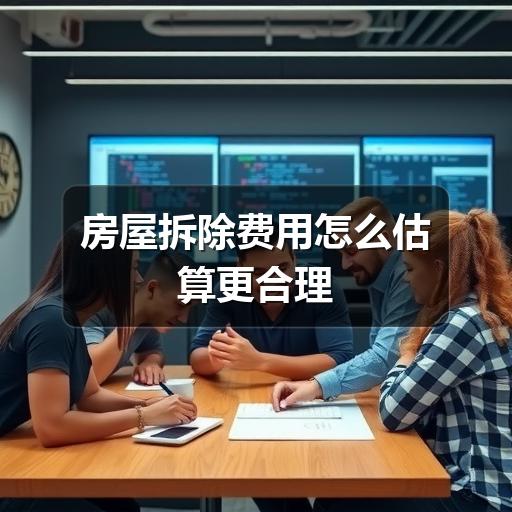 房屋拆除费用怎么估算更合理