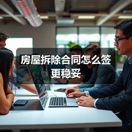房屋拆除合同怎么签更稳妥