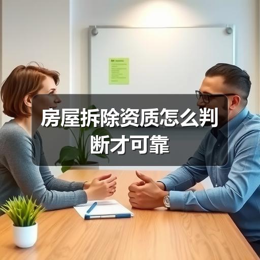 房屋拆除资质怎么判断才可靠