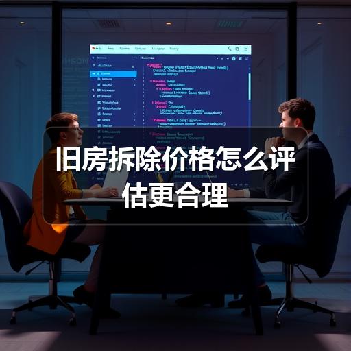 旧房拆除价格怎么评估更合理