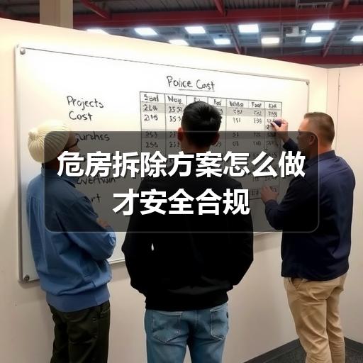 危房拆除方案怎么做才安全合规