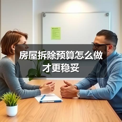 房屋拆除预算怎么做才更稳妥