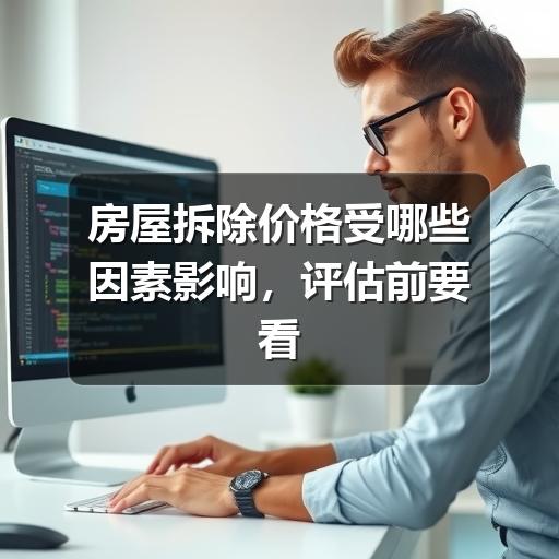 房屋拆除价格受哪些因素影响，评估前要看清这些细节