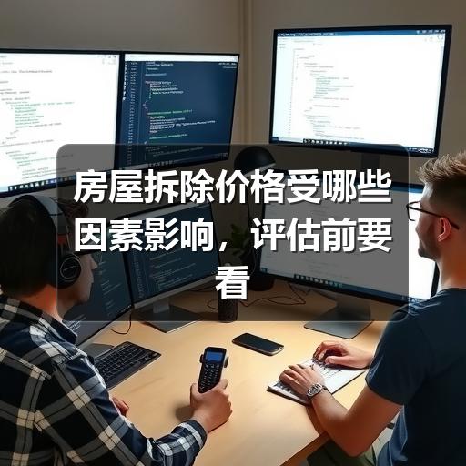 房屋拆除价格受哪些因素影响，评估前要看清这些细节