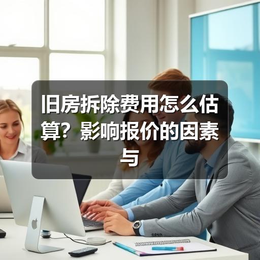旧房拆除费用怎么估算？影响报价的因素与核实方法