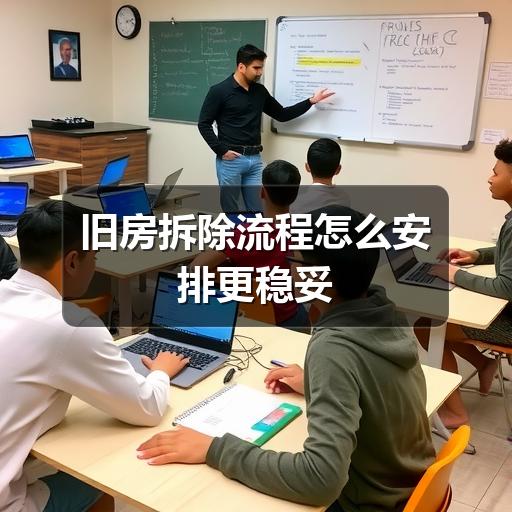 旧房拆除流程怎么安排更稳妥