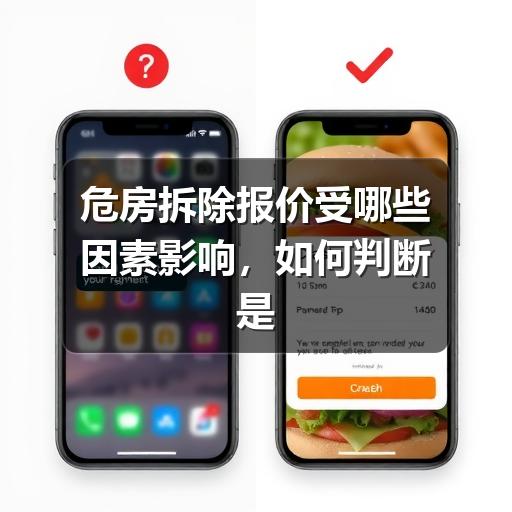 危房拆除报价受哪些因素影响，如何判断是否合理