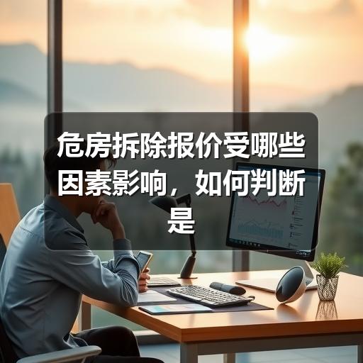 危房拆除报价受哪些因素影响，如何判断是否合理