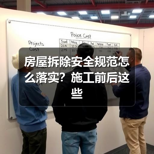 房屋拆除安全规范怎么落实？施工前后这些要点不能忽视