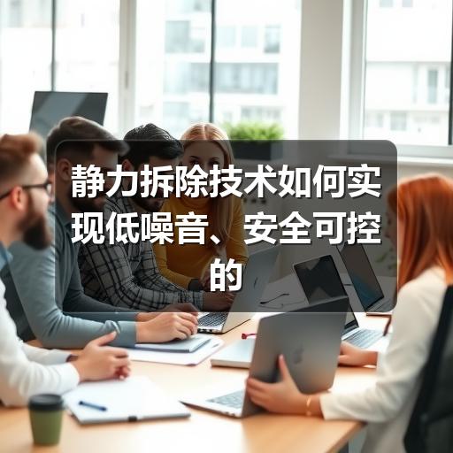静力拆除技术如何实现低噪音、安全可控的建筑拆除