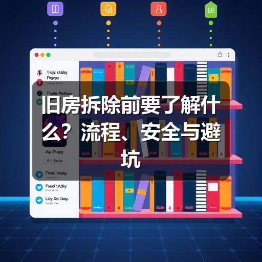 旧房拆除前要了解什么？流程、安全与避坑指南