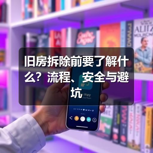 旧房拆除前要了解什么？流程、安全与避坑指南