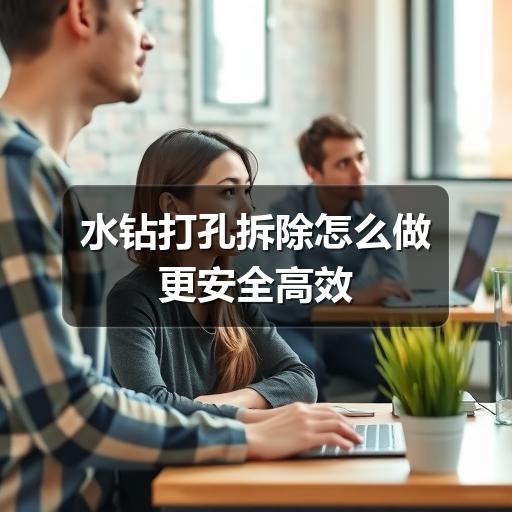 水钻打孔拆除怎么做更安全高效