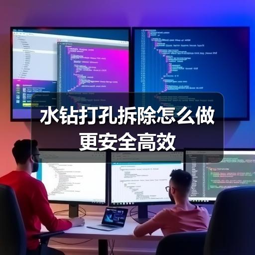 水钻打孔拆除怎么做更安全高效