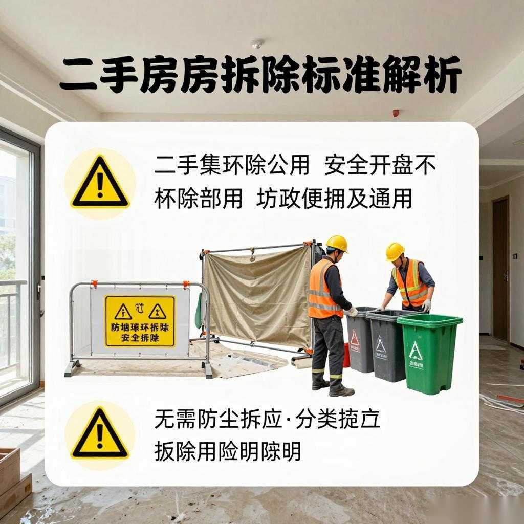 二手房拆除标准：安全规范与环保措施解析