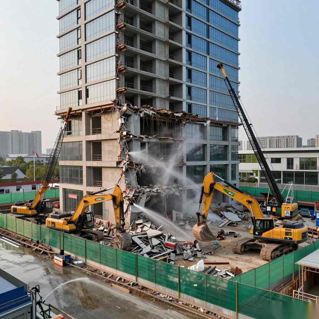 浅谈酒店拆除中的粉尘污染控制措施，保护环境与健康的有效策略
