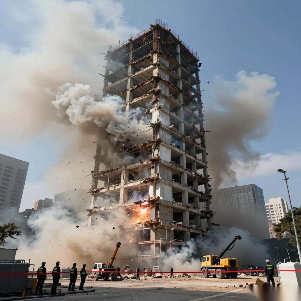 建筑爆破拆除安全警戒范围设定原则，保障生命与财产安全的关键