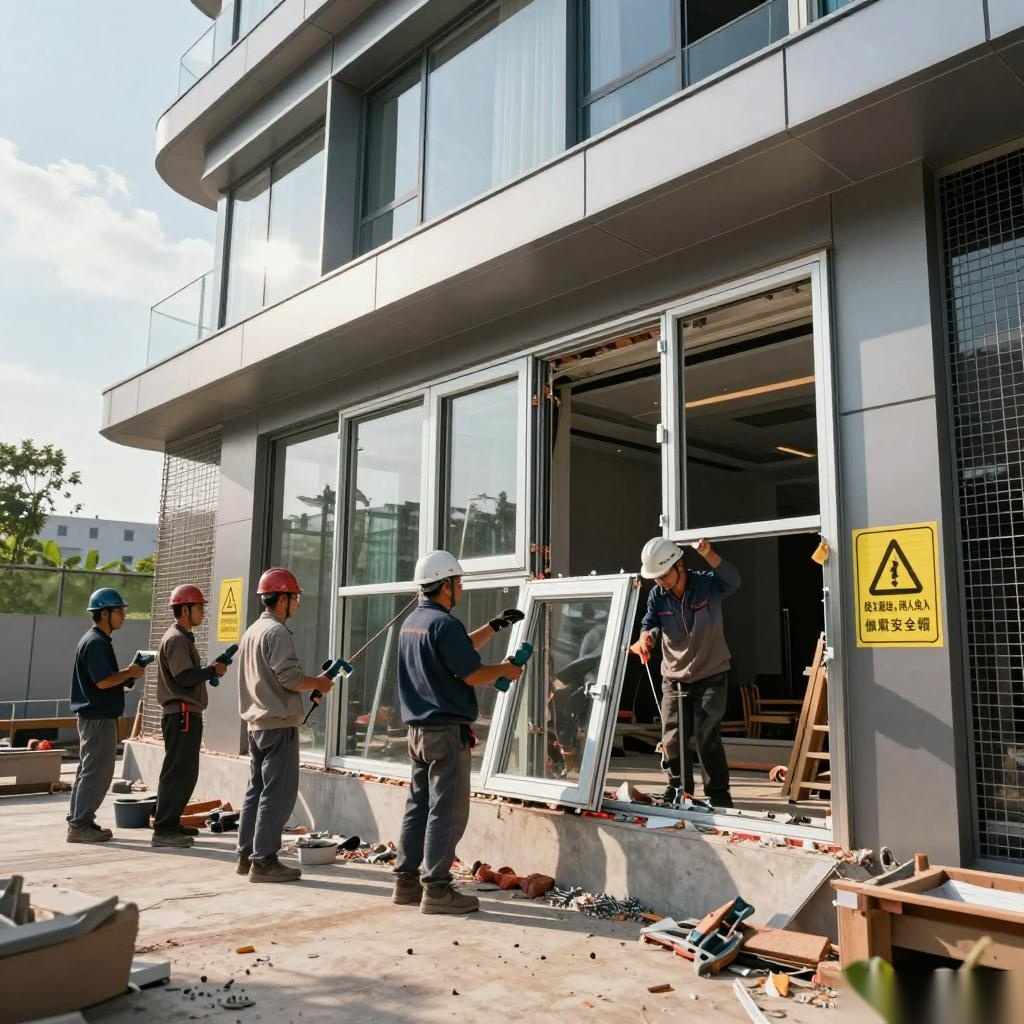 门窗拆除外运定额管理及实施