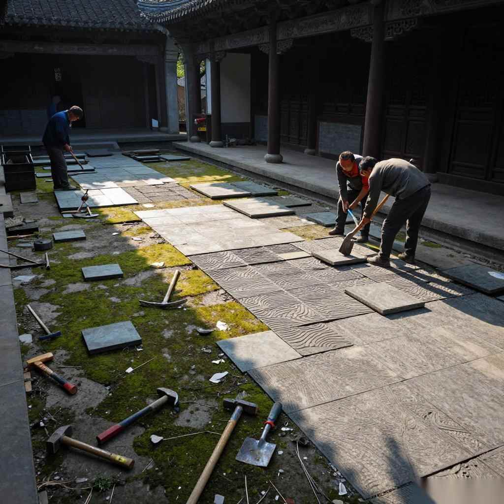 古建筑地砖拆除方案
