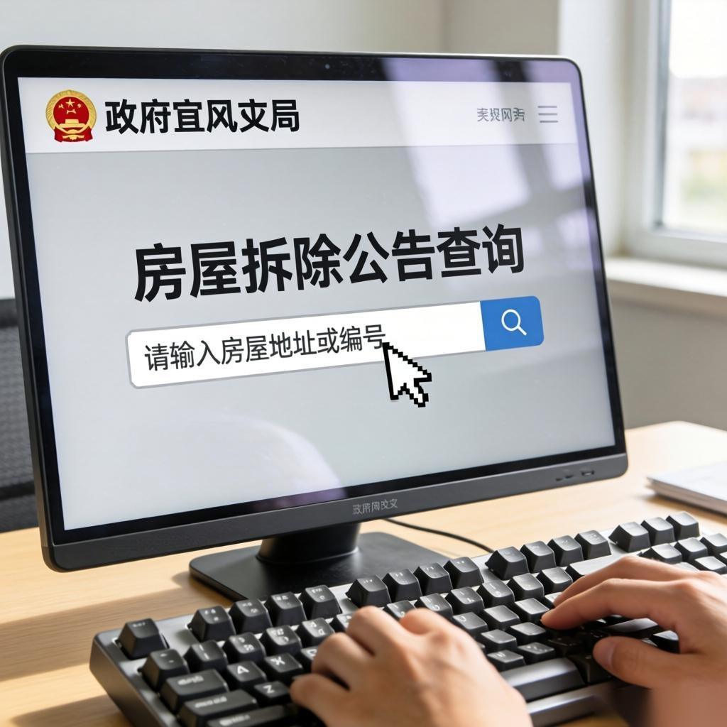 如何查询房屋拆除公告？