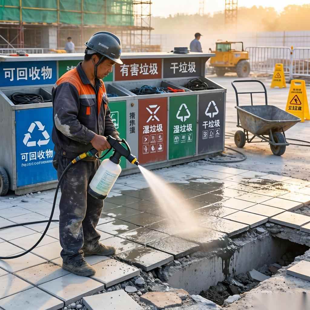 地砖拆除清运方法