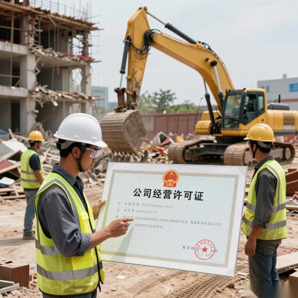 如何办理建筑拆除公司经营许可证？