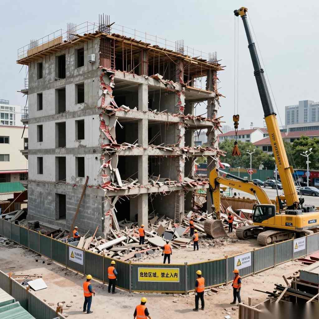 房屋拆除安全方案：保障施工安全