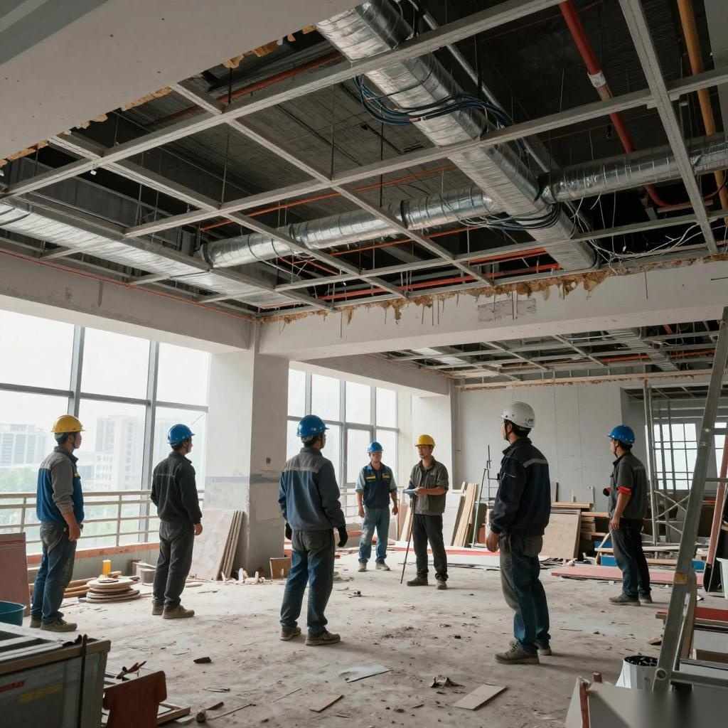 吊顶拆除及安装工程施工方案